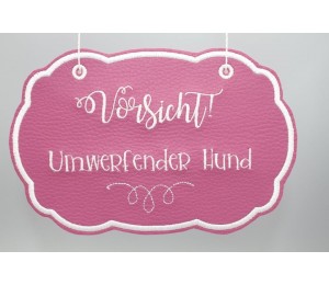 Stickserie - ITH Türschilder Hunde